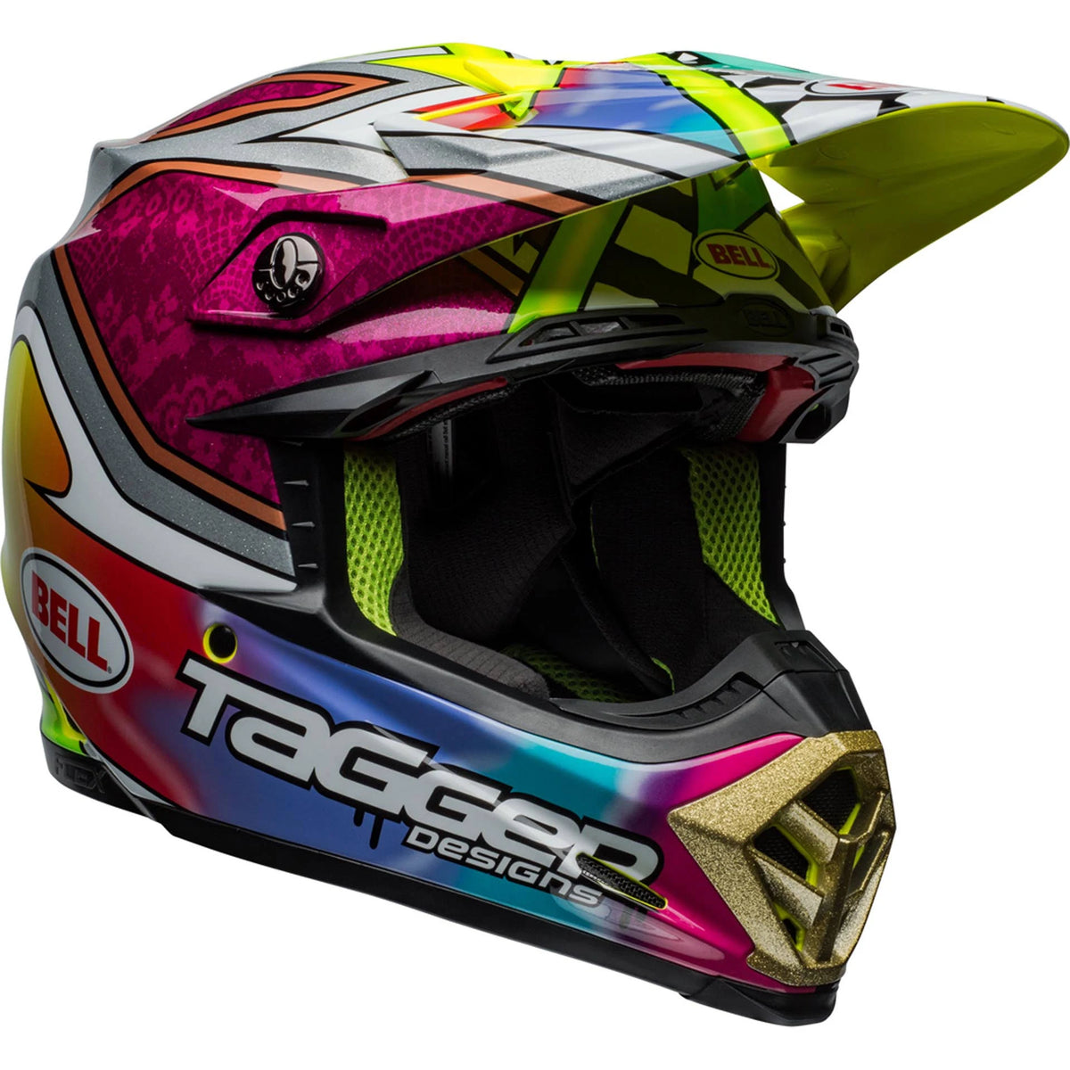 Green/Black/White Carbon Flex Helmet K53452