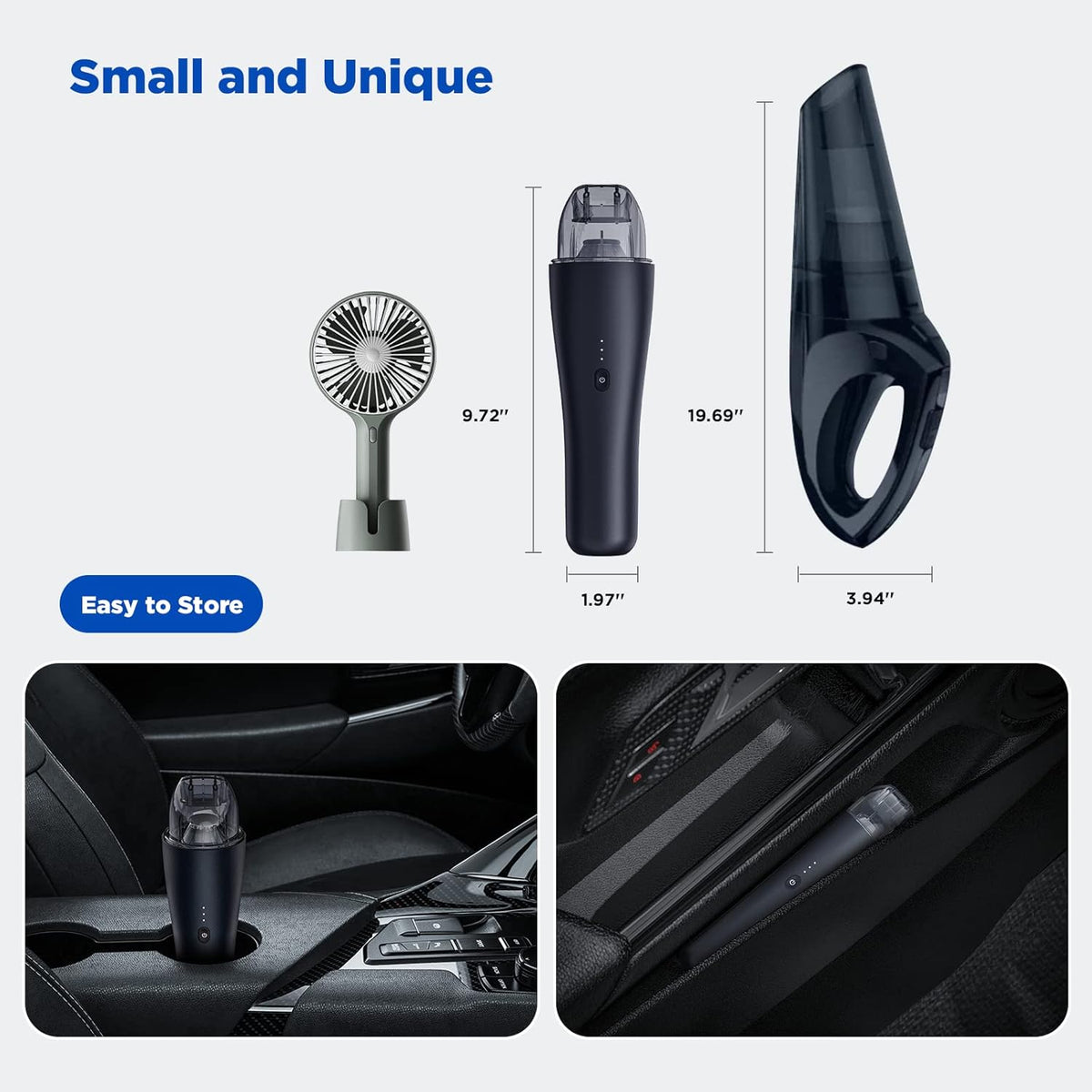 Car Vacuum Cordless Rechargeable Mini Vacuum O1762