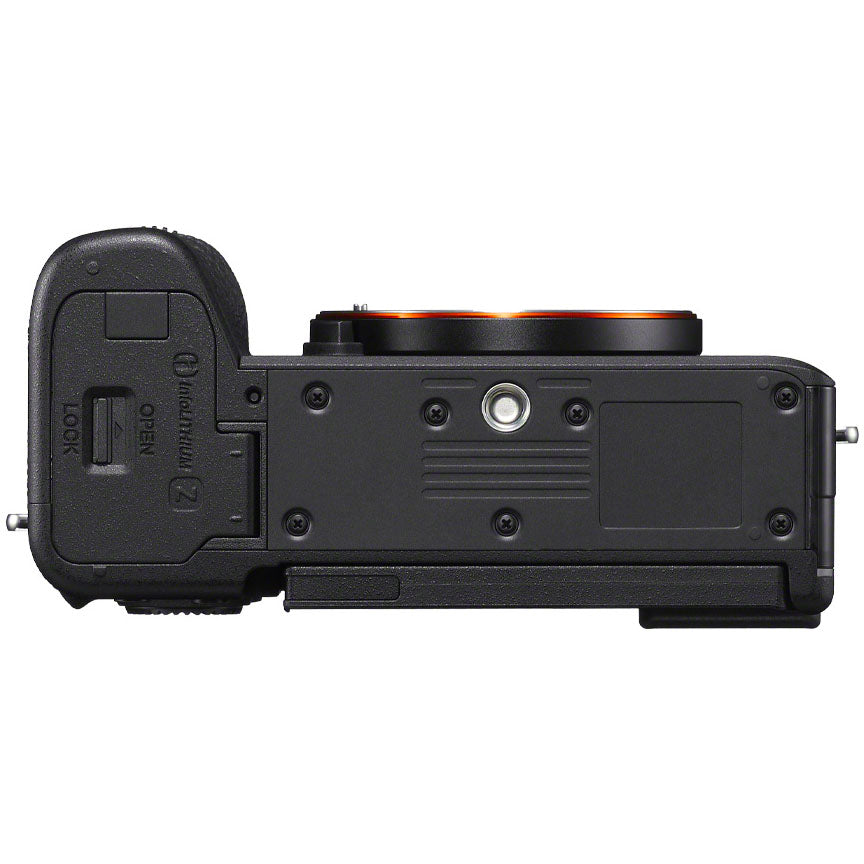 Silver Full Frame Mirrorless Interchangeable Lens Hybrid Camera Body with Photography Bag Case, Extra Battery, Charger, Tripod F787015