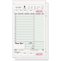 Carbonless Two-Part Guest Check, 4 1/5 x 7 1/4, Green/White N171