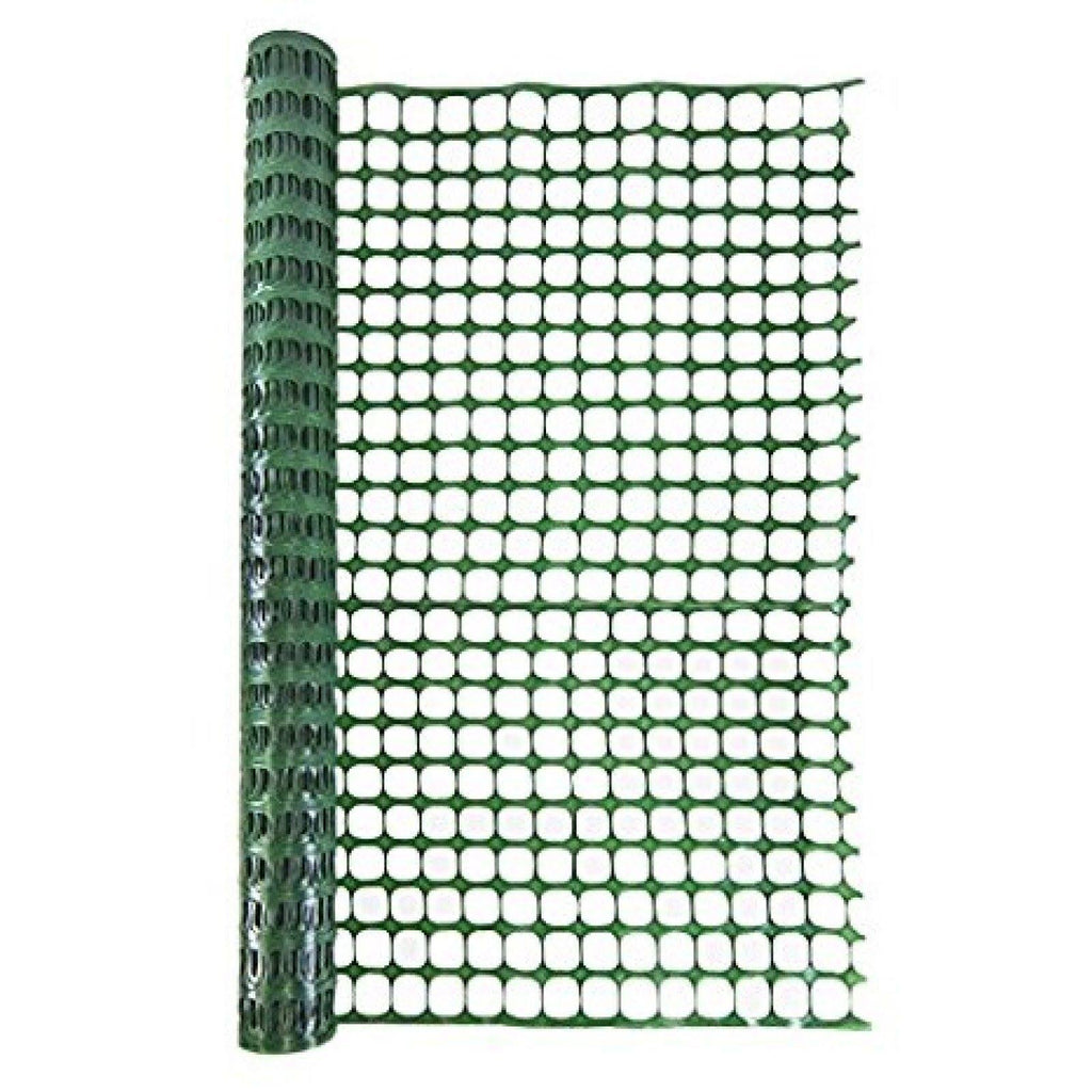 Green Plastic Temporary Fencing Mesh Snow Fence Garden Netting 4 x 100 Feet F496