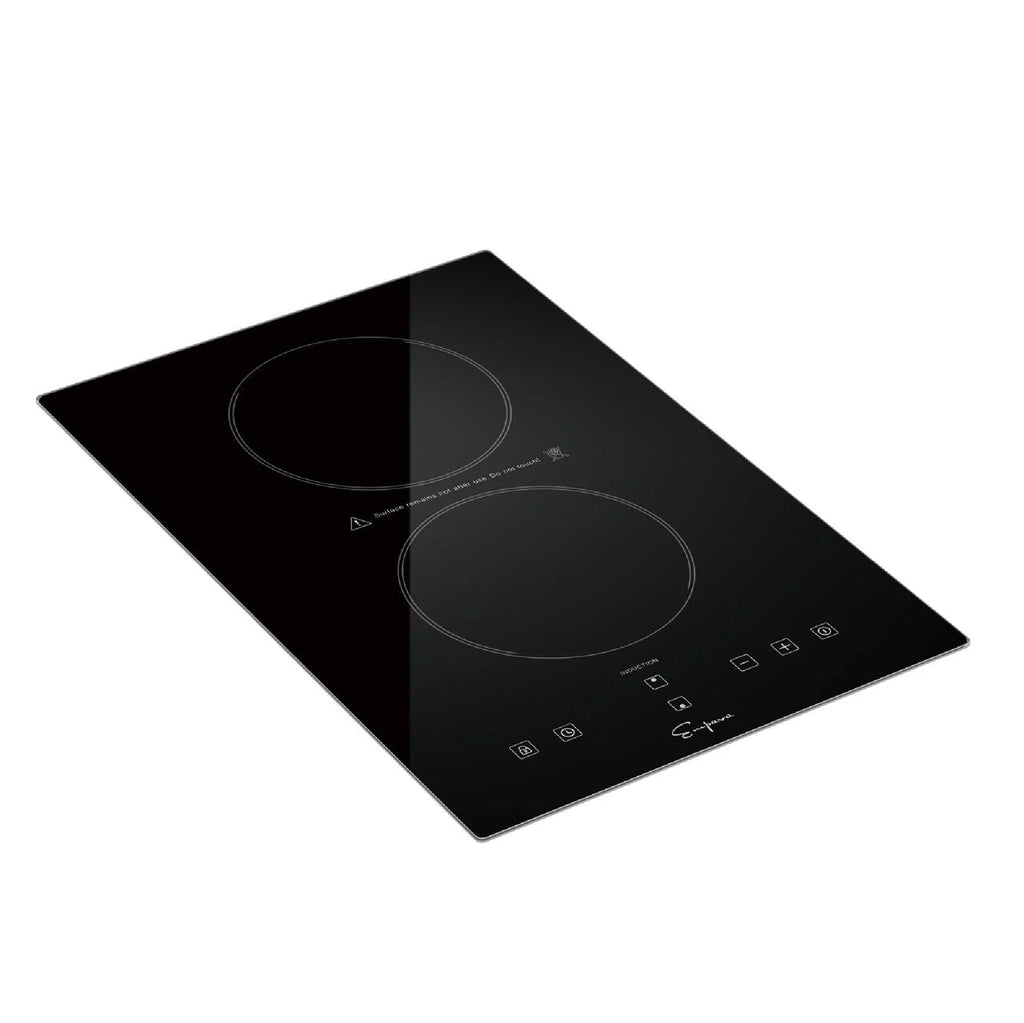 2 Burner Induction Cooktop with Ceramic Glass Surface D2670