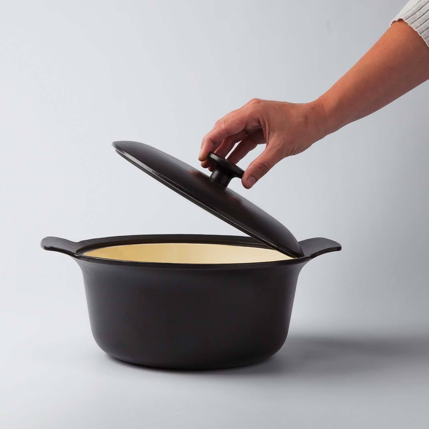 Cast Iron Covered Stockpot I767