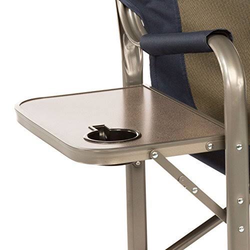 Blue Director Chair with Side Table J388627
