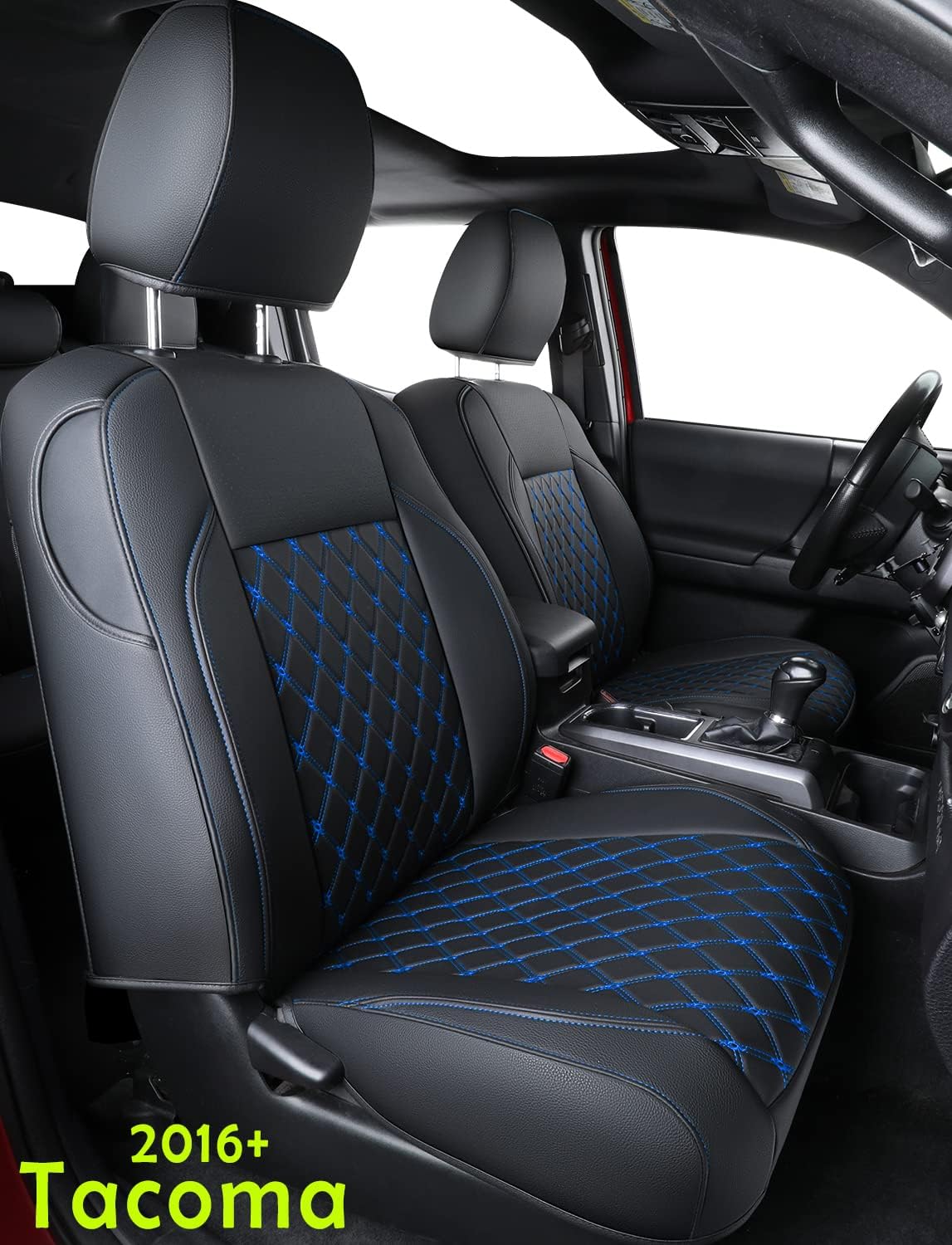Full Set Faux Leather Seat Covers U825314
