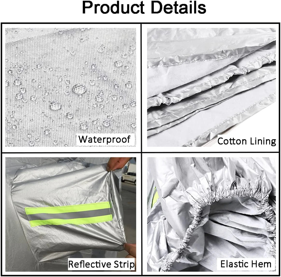 Heavy Duty Weatherproof Full Car Cover E27063