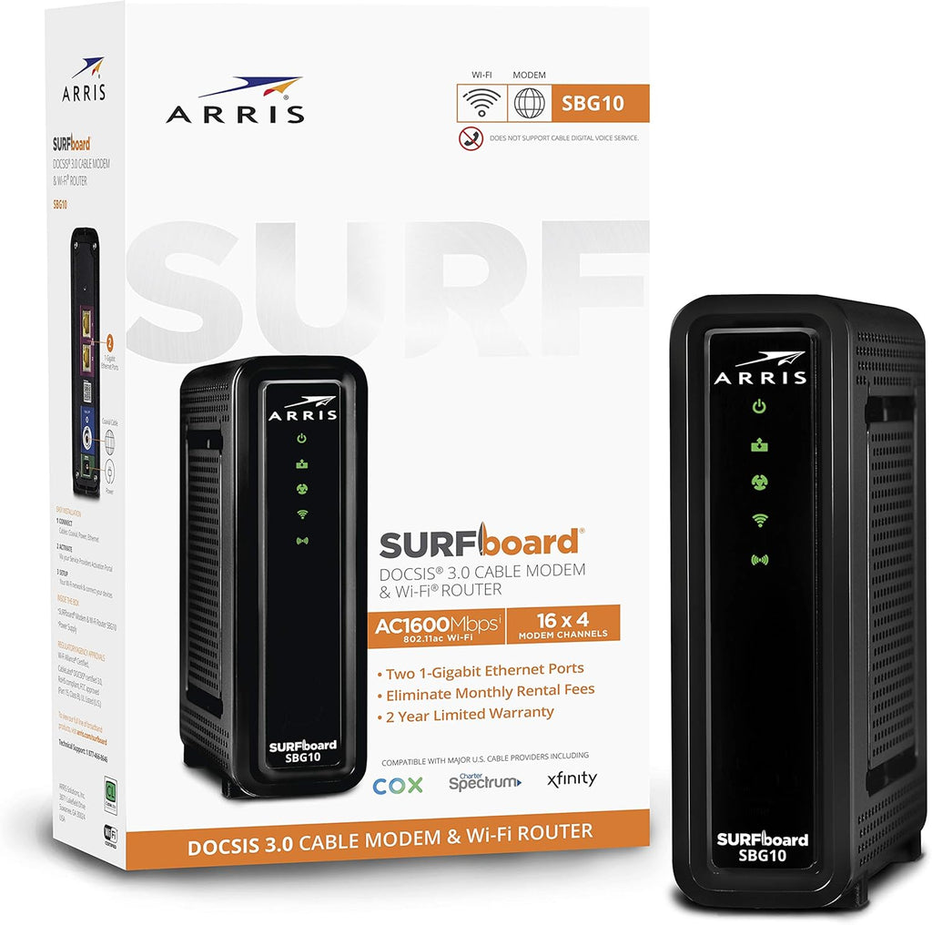 DOCSIS 3.0 Cable Modem & AC1600 Dual Band Wi-Fi Router X67026