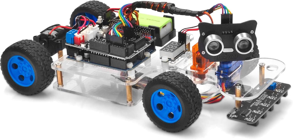 DIY Robot Car Kit with WiFi Bluetooth W674051