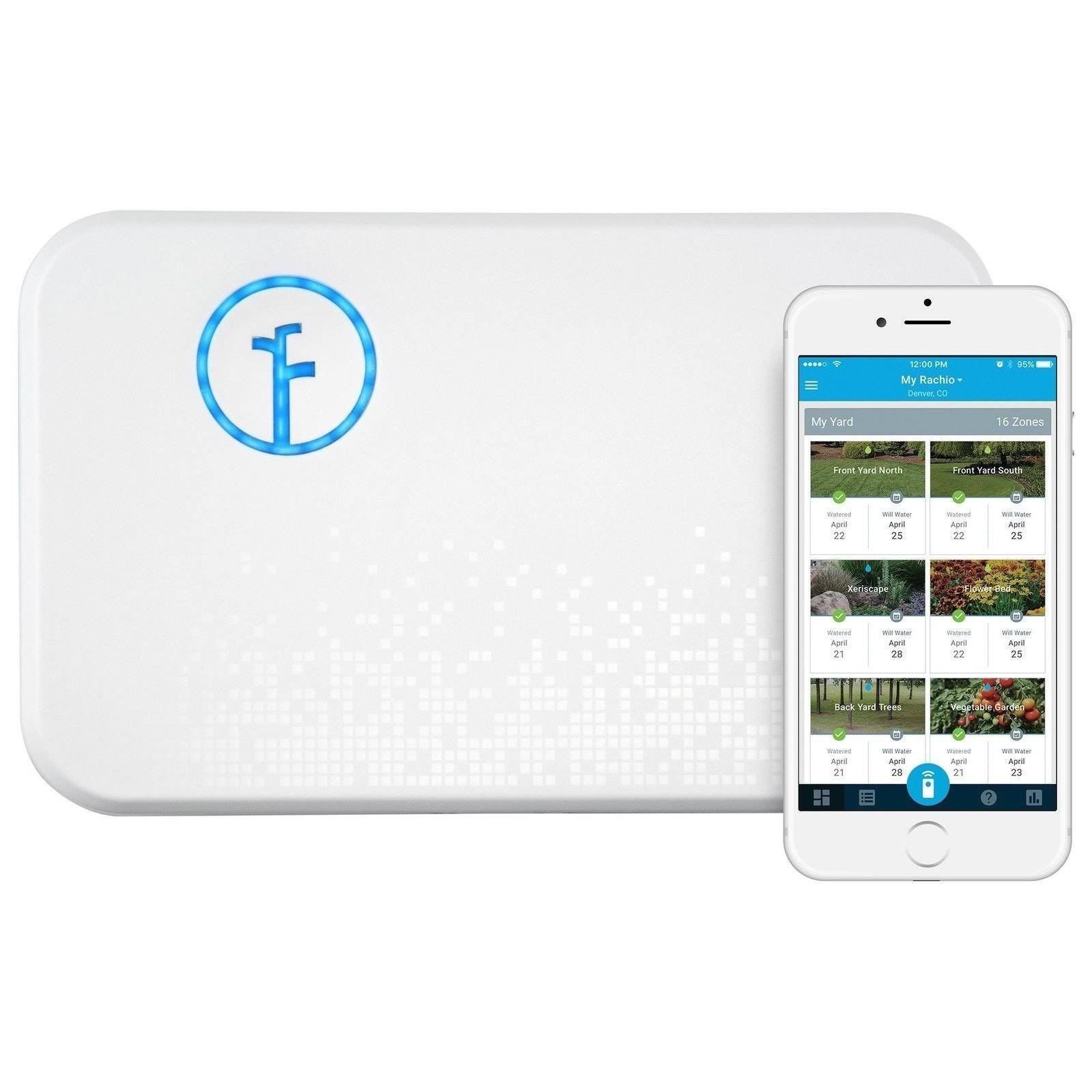 16 Zone Smart Sprinkler Controller, White L31102