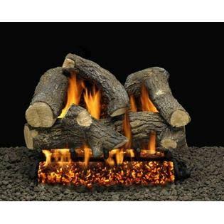 30x22 Gas Logs with Double Manual Safety Pilot Burner Tube F94062