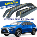 4 pcs Shatterproof in-Channel Window Deflectors for Lexus RX 2016-2022 B821137