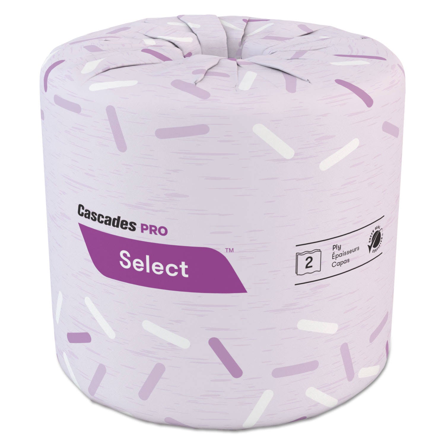 Standard 2-Ply White Bathroom Tissue, 80 Roll/Carton K39645