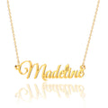 Gold Plated Custom Name Necklace A35726