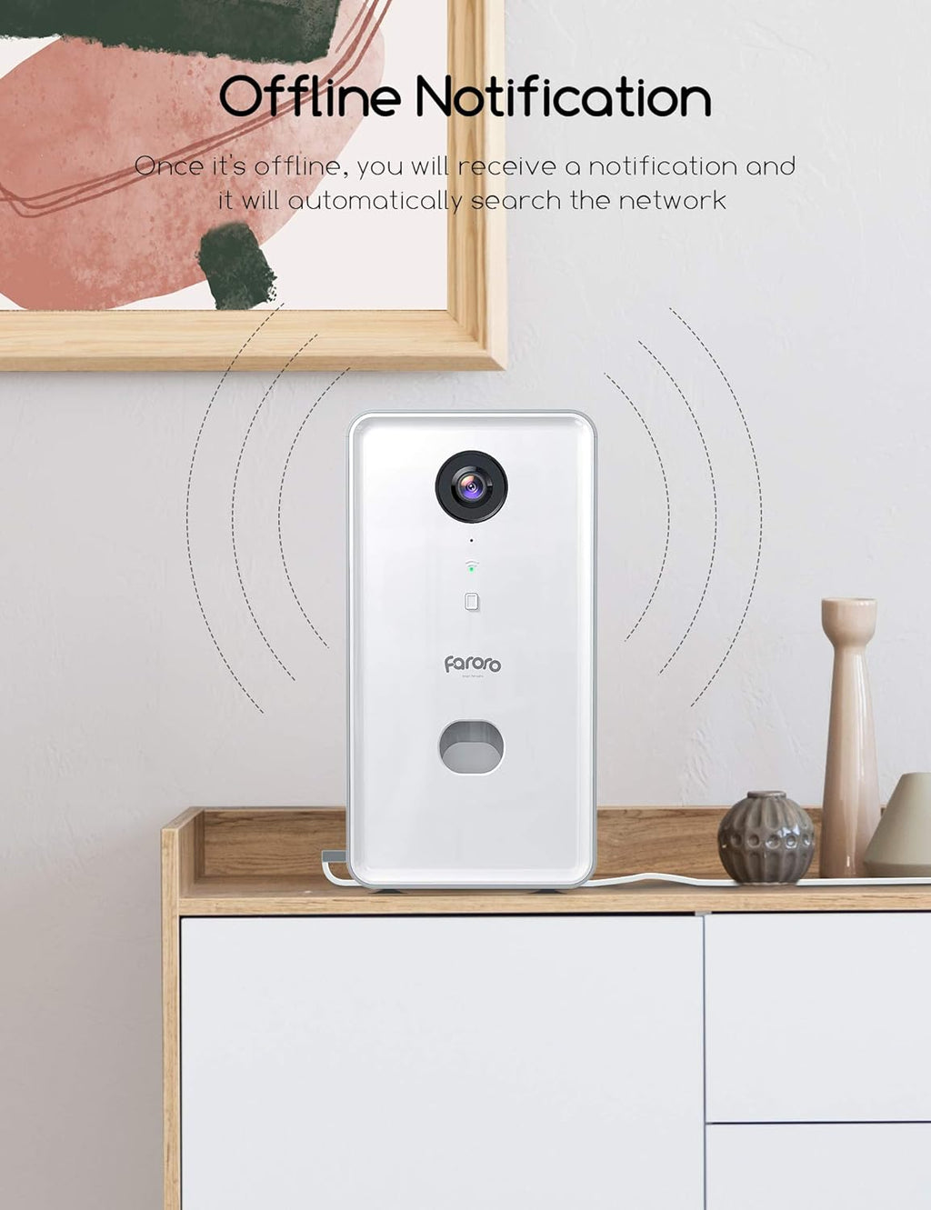 Dog Camera with Treat Dispenser and 1080P Night Vision N586327