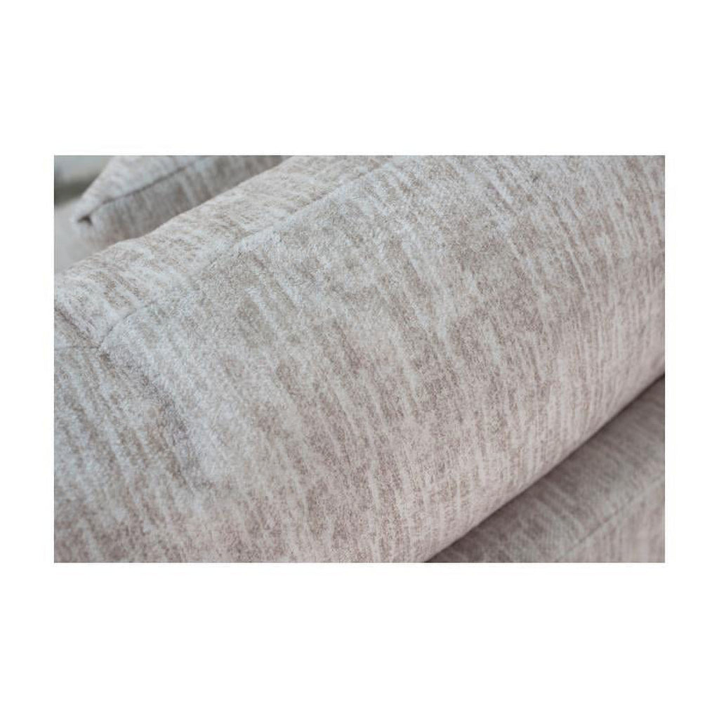 Cream Microfiber Loveseat M42956