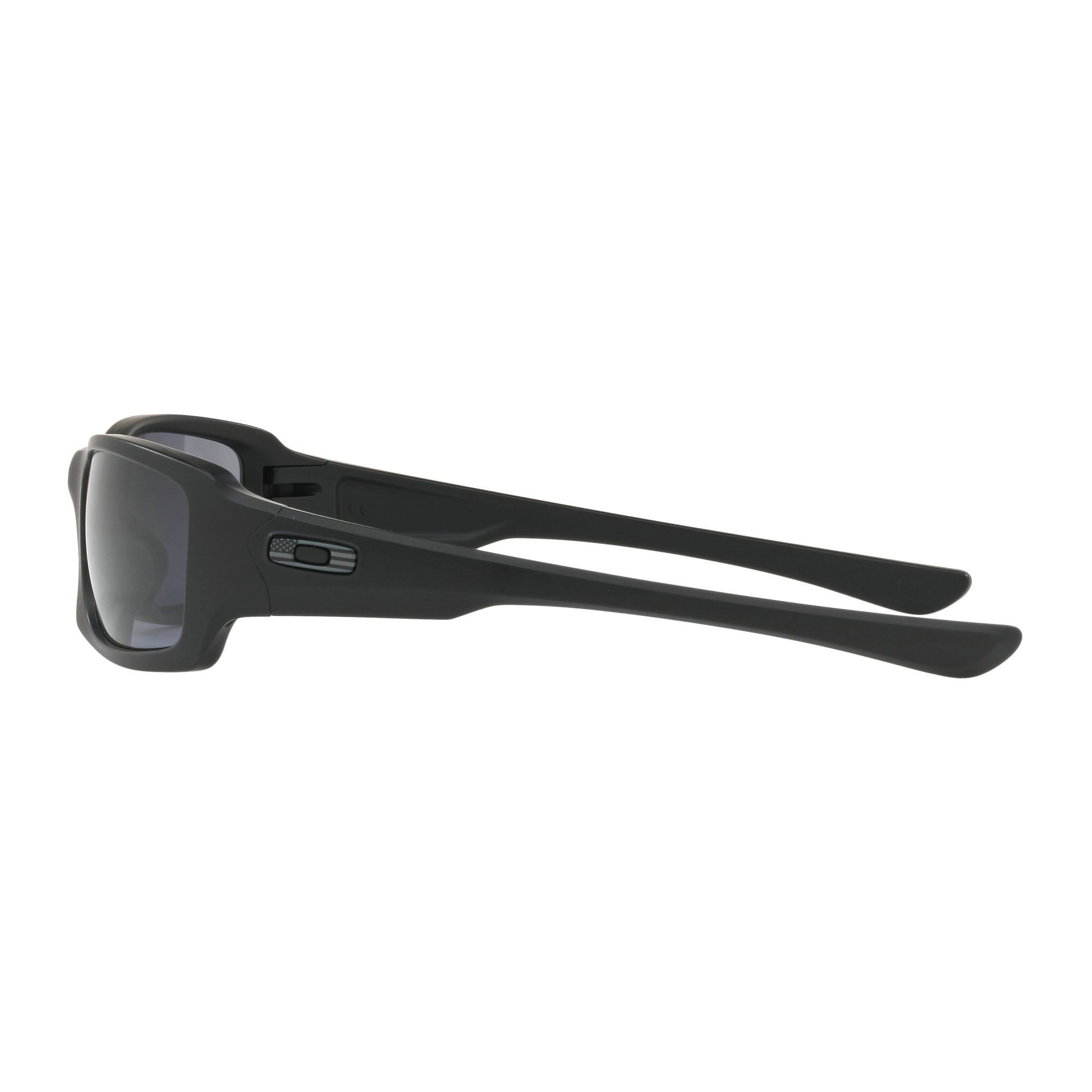Matte Black Grey Sunglasses V41388