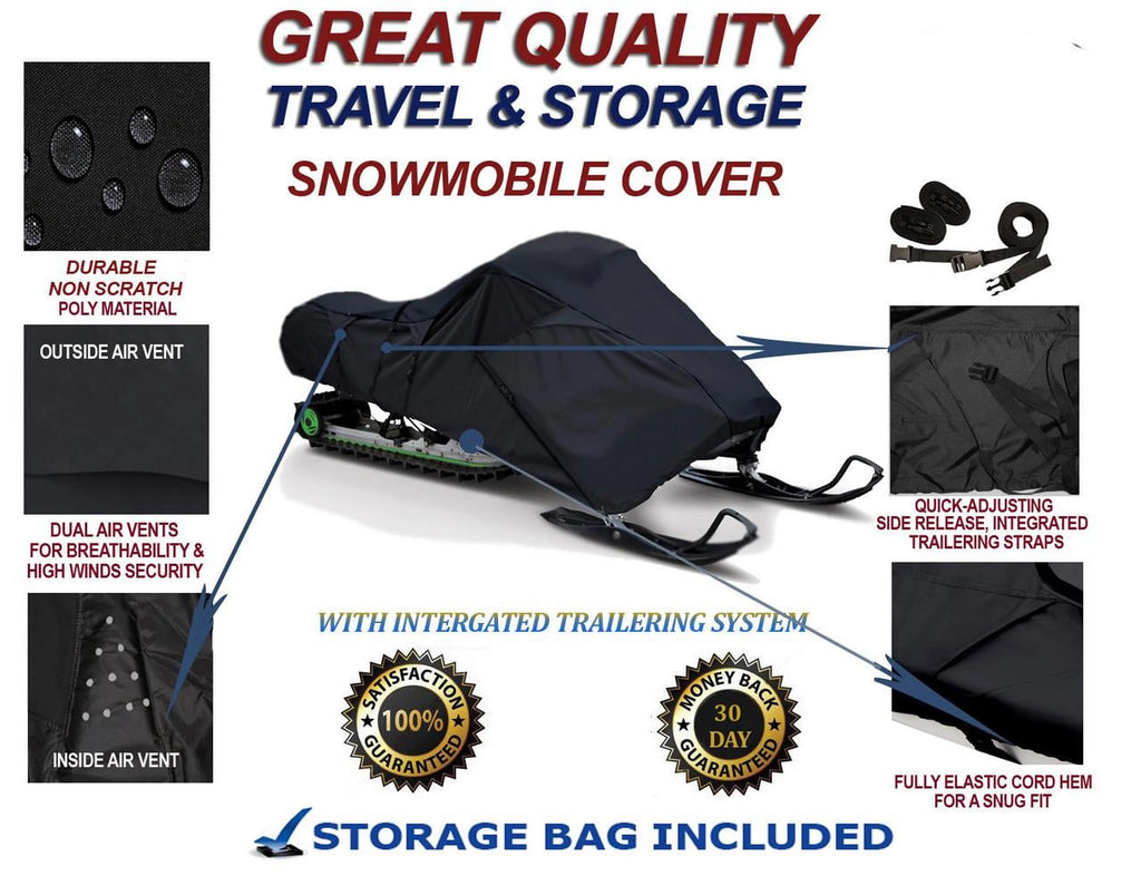 300D Snowmobile Travel and Storage Cover K925
