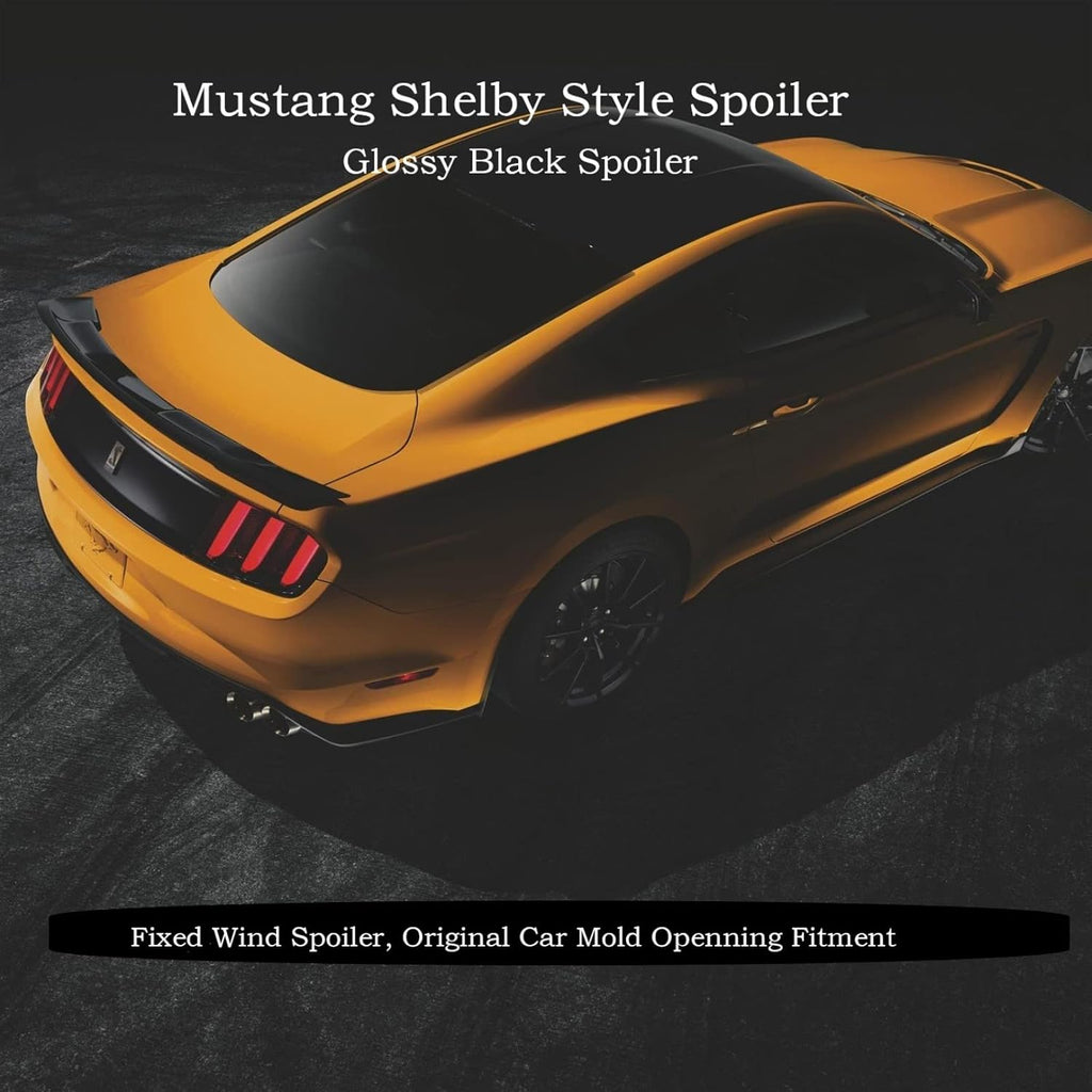 Glossy Black Rear Trunk Wing Spoiler T9798
