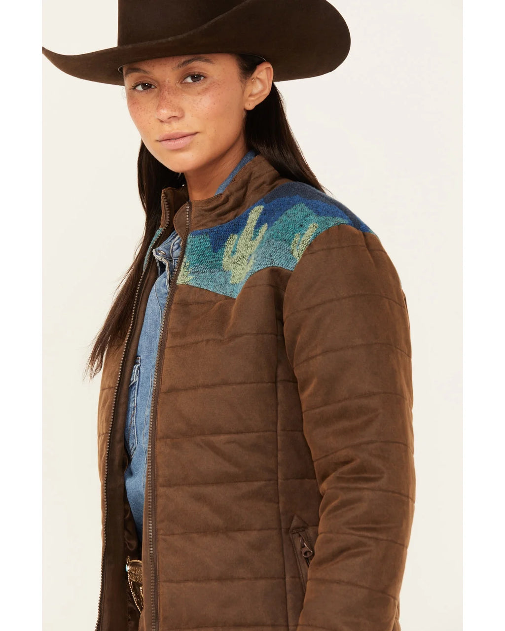 Brown X-Large Puffer Jacket F445