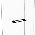 Matte Black 18 Inch Shower Door Towel Bar R8141
