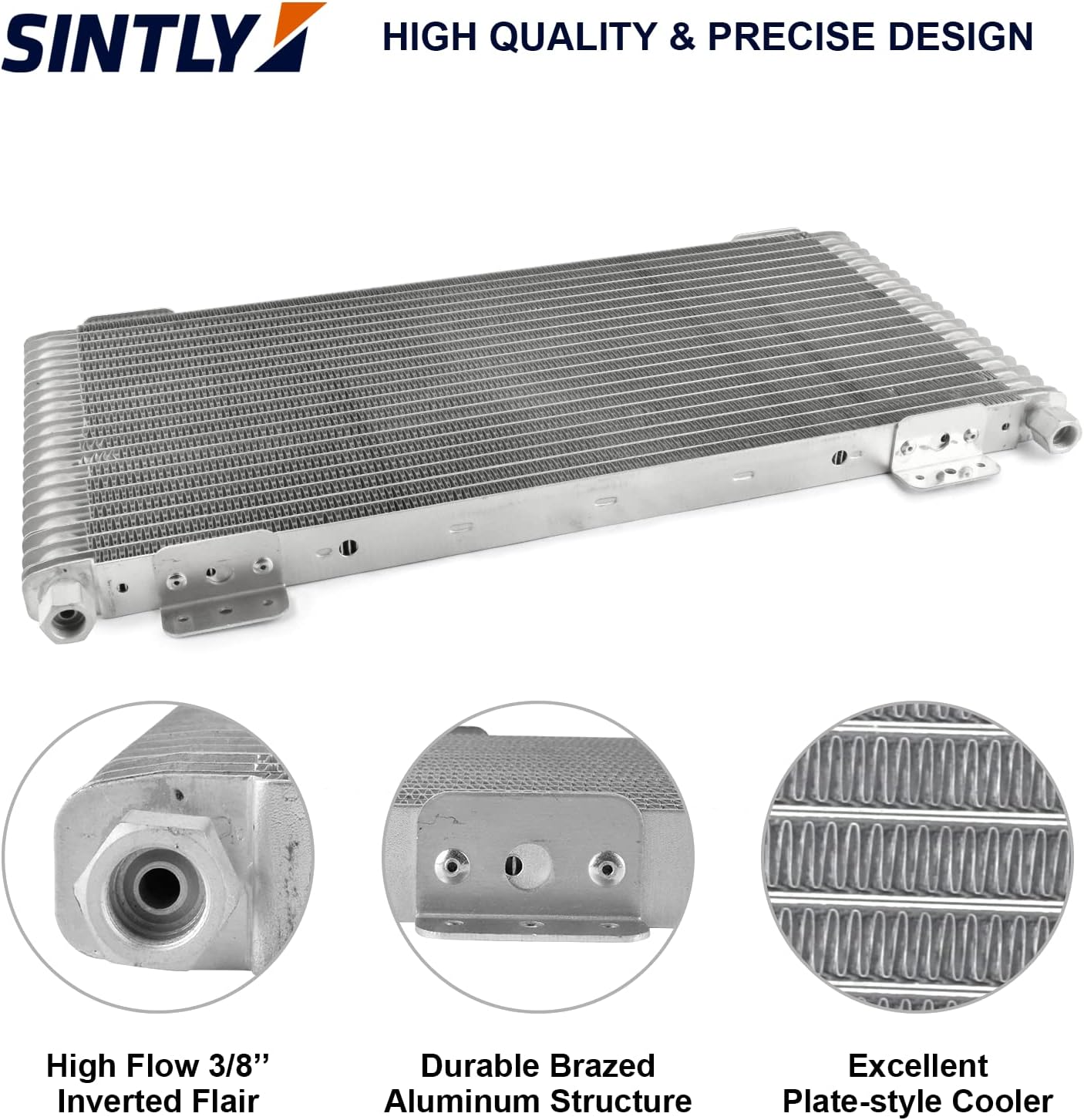 Plus Engine Transmission Oil Cooler Set With Mounting Hardware M9494