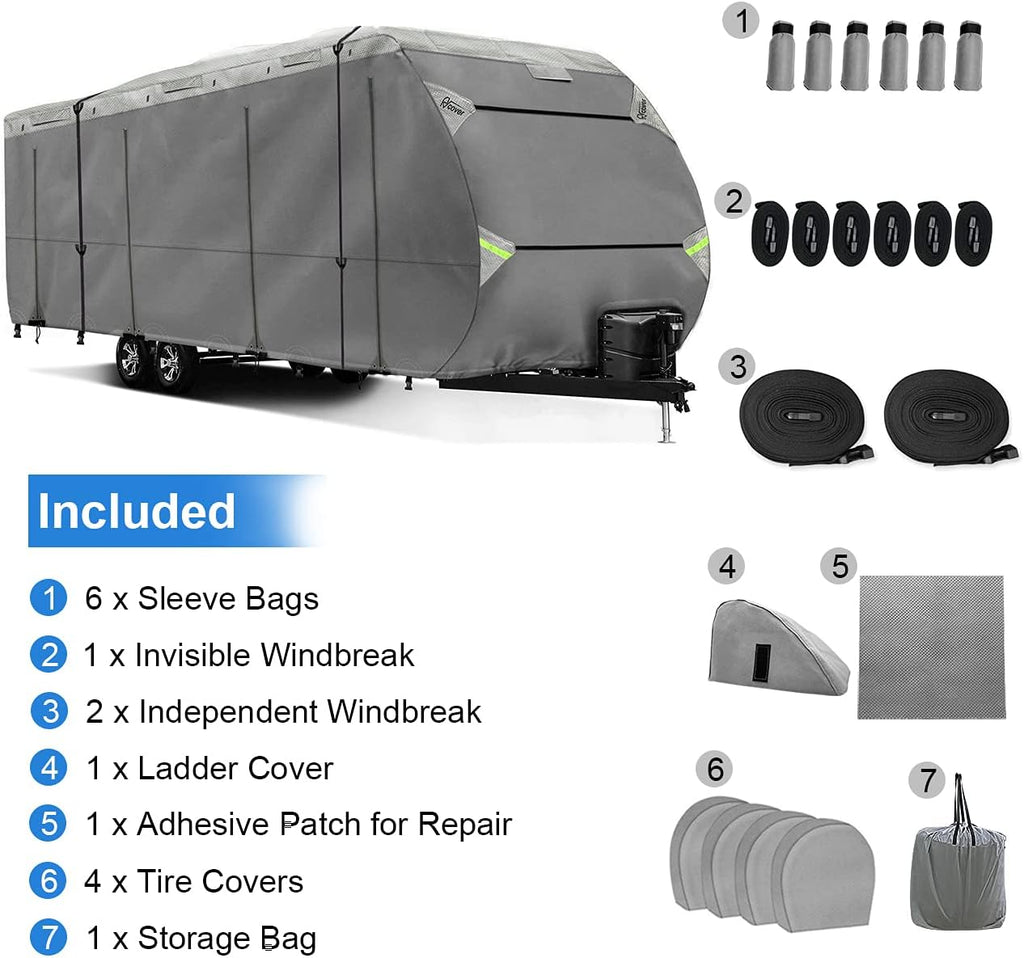 20"-22" Non-Woven Waterproof RV Cover E346945