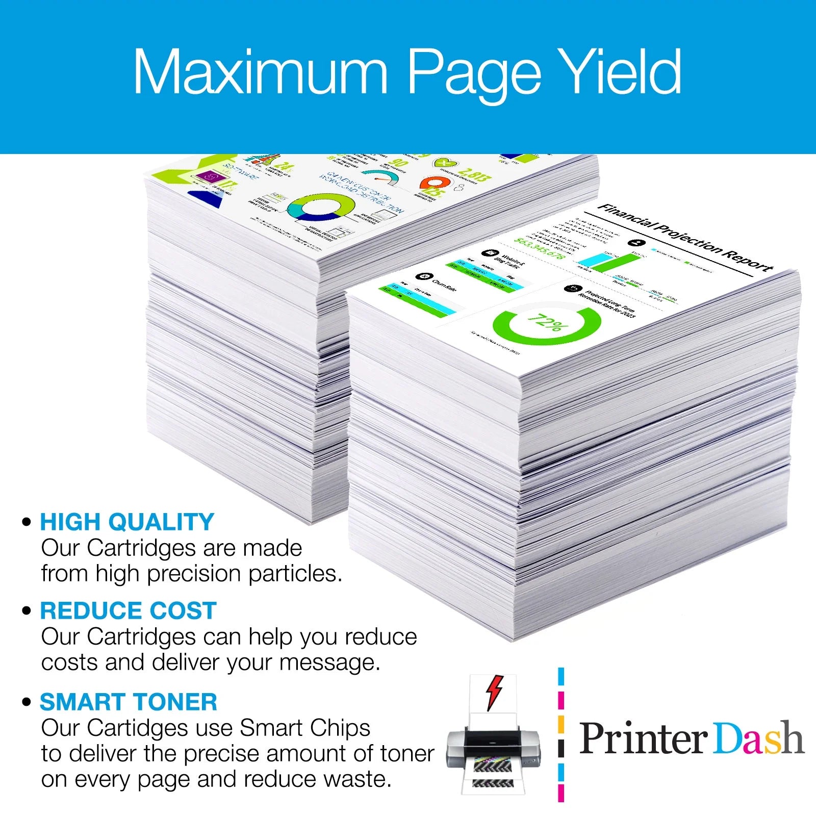 Replacement Red High Yield Postage Meter Inkjet (3/PK) D240