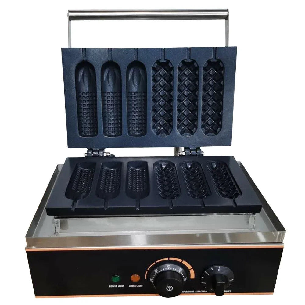 6 Slots Nonstick Electric Waffle Maker B6070