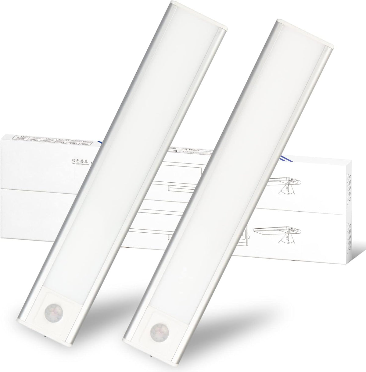 LED Battery Powered Motion Sensor Closet Light, 2 Pack R3677