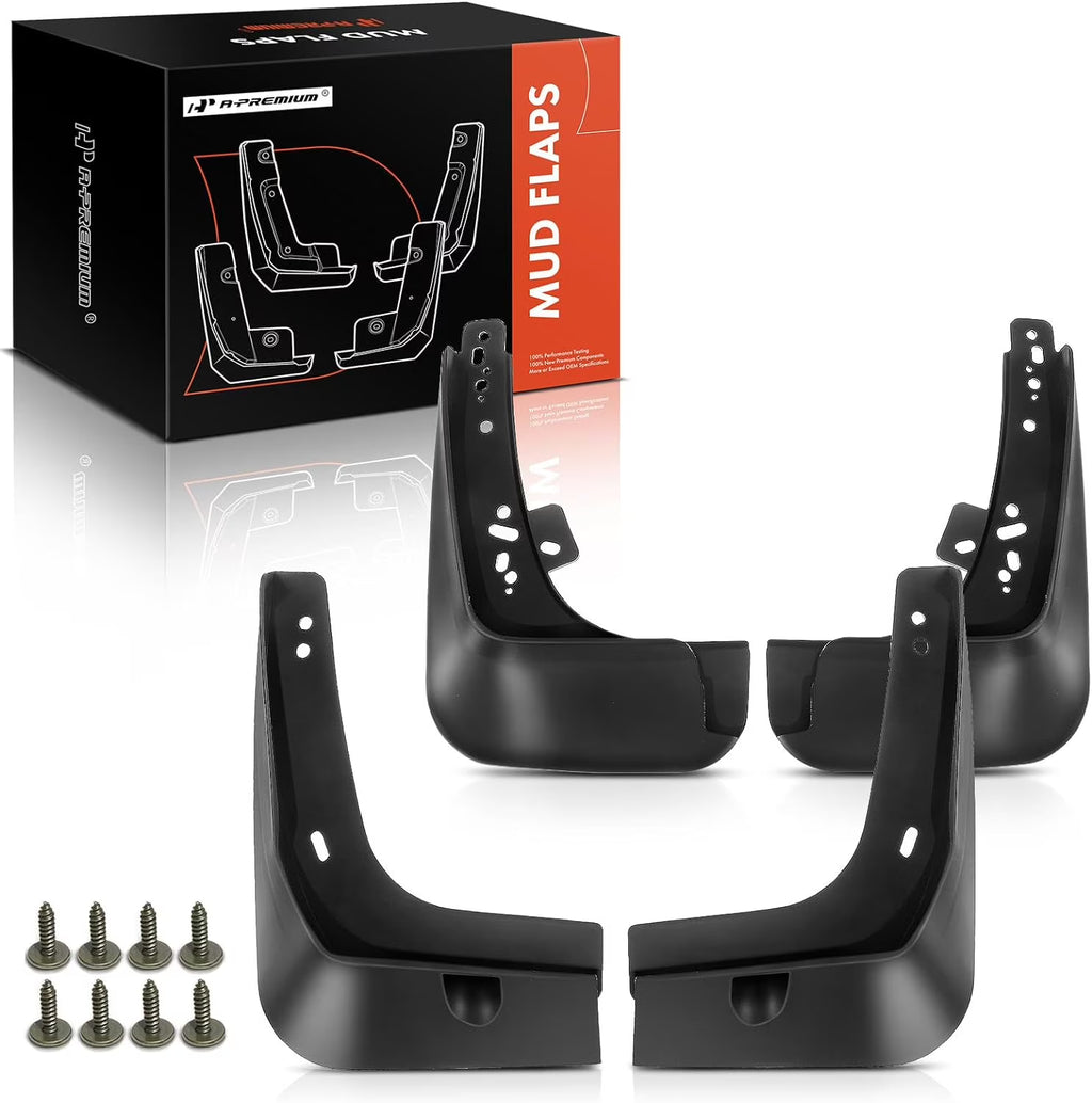 Mud Flaps Splash Guards 4-PC E8329