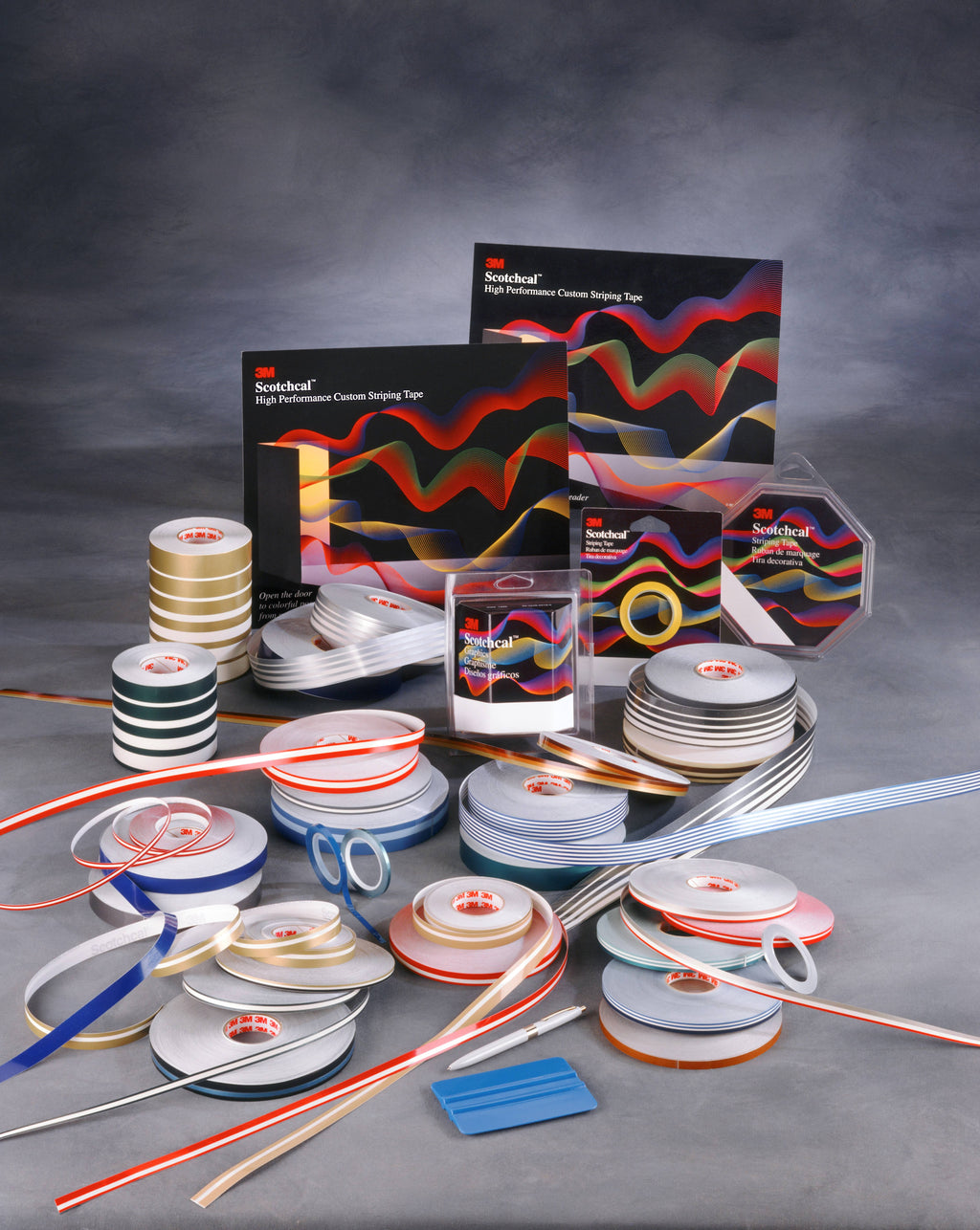 Gold Metallic Striping Tape, 1 in x 150 ft V7901