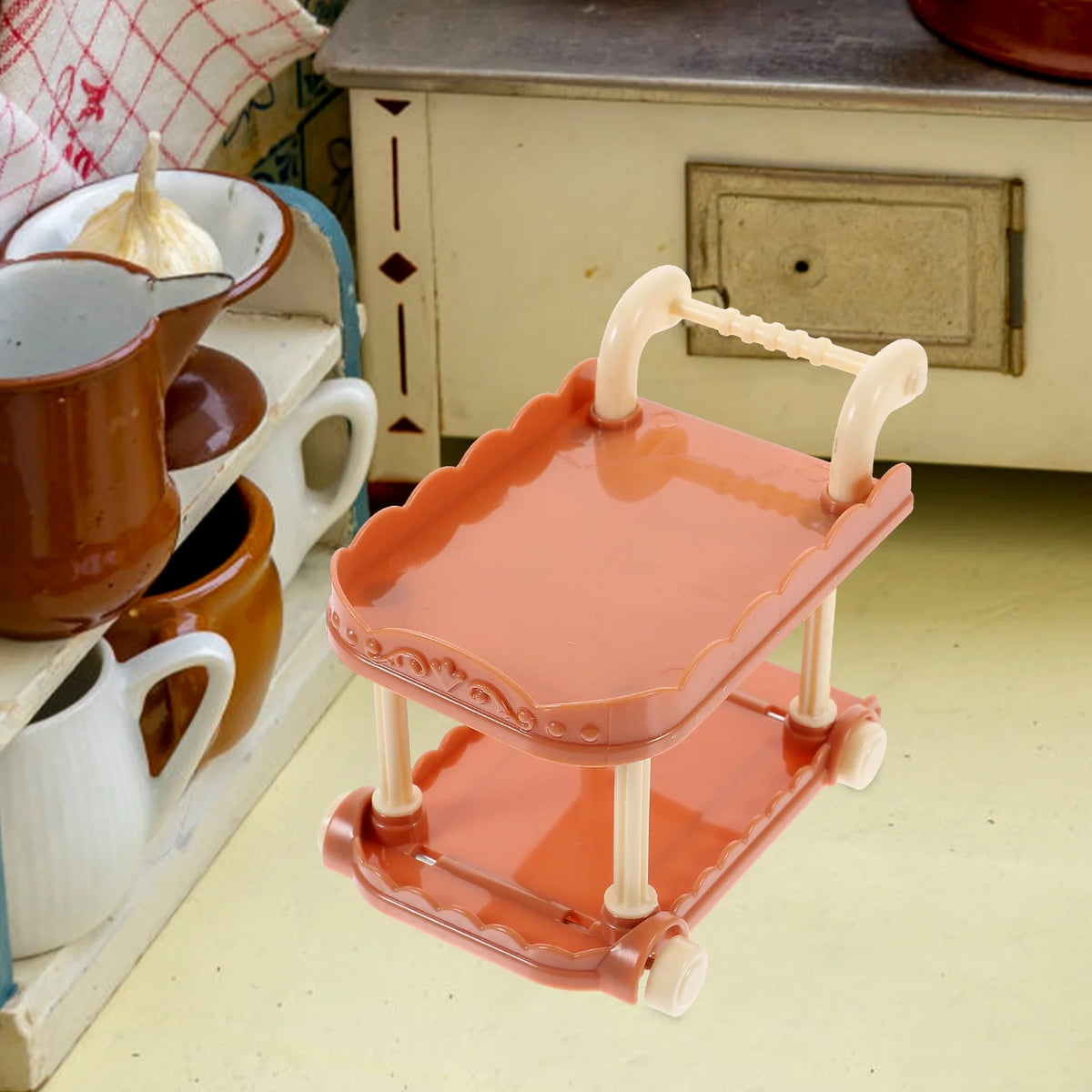 Miniature Kitchen Cart Dollies W968266