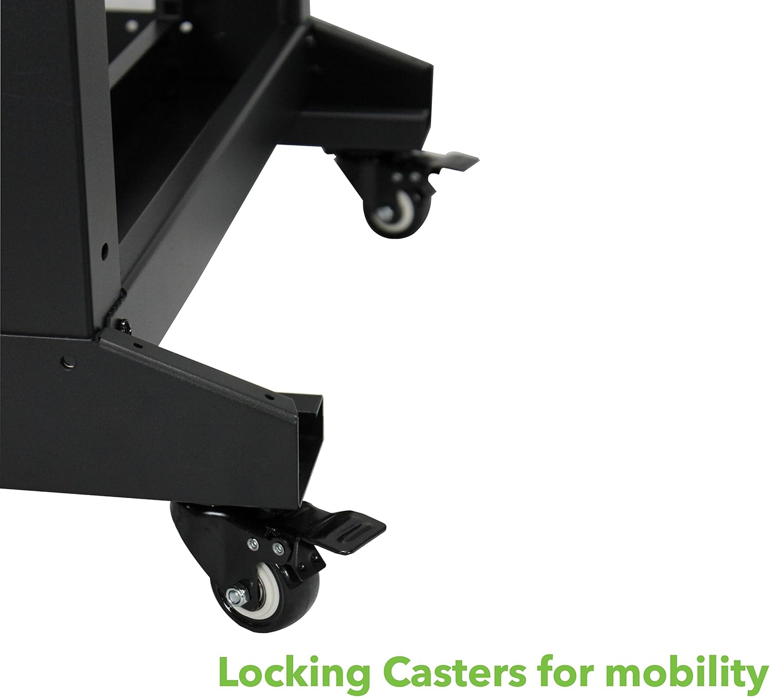22U 4-Post Open Frame Server Rack Black O204089