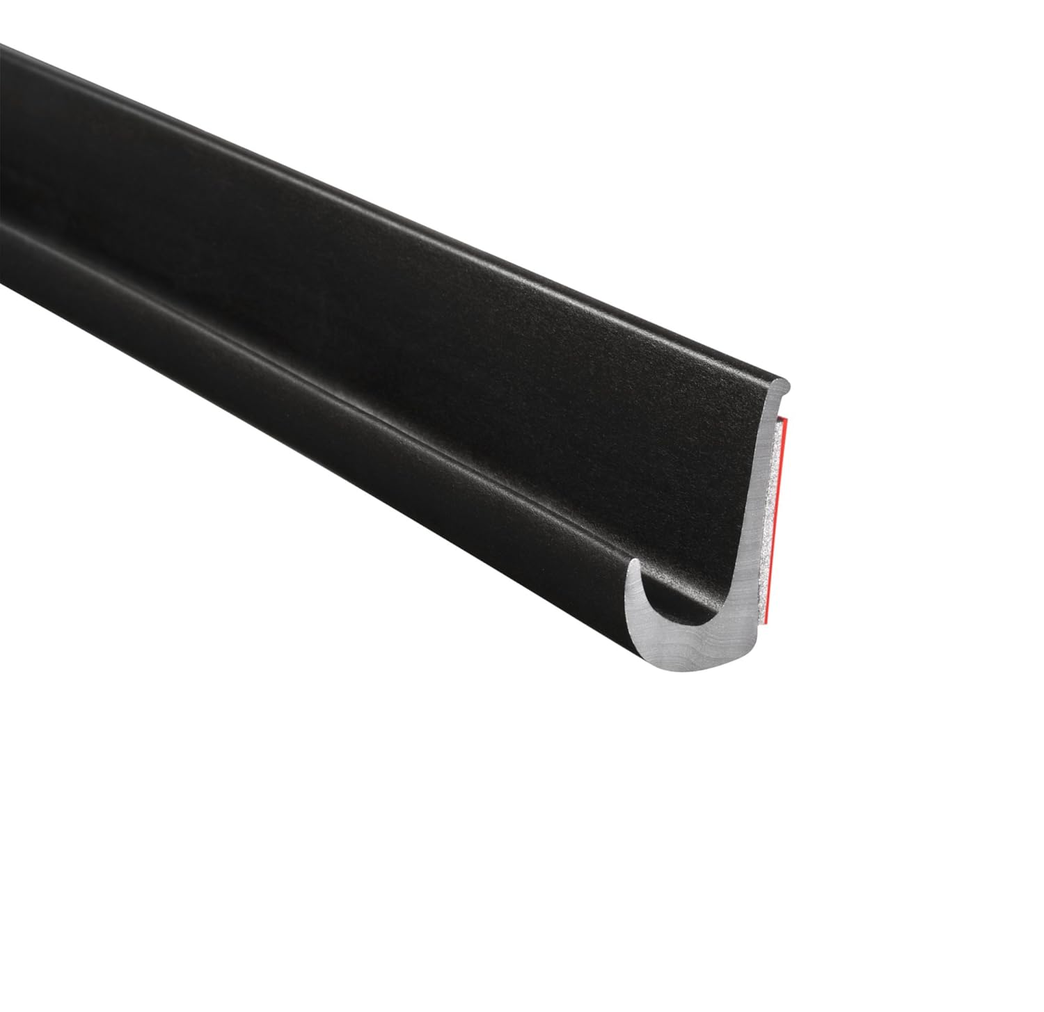 White PVC Plastic Drip Rail Molding, 125’ Length, Pack of 2 X49249