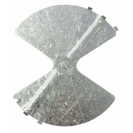 14 Galvanized Steel Radial Damper, PK10 V7583