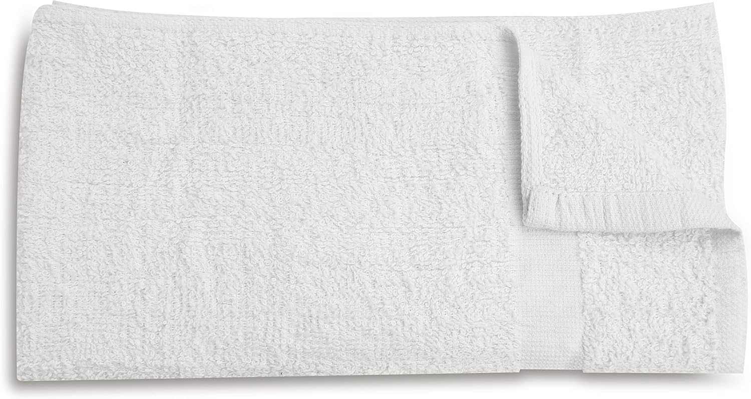 36 White Economy Bath Towel 24x50 Inches, 1 Dozen N69704