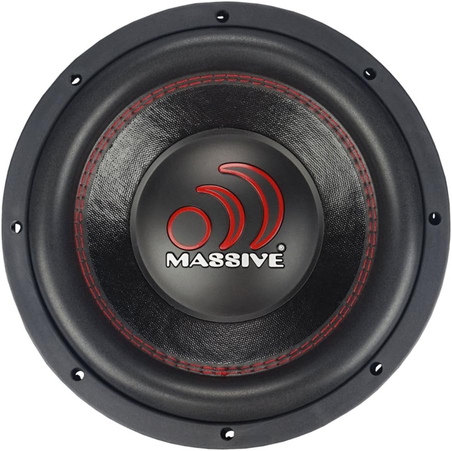 10 Inch Car Audio Subwoofer 700 Watt RMS Dual 2 Ohm N8357