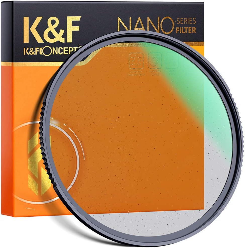 72mm Black Diffusion 1/8 Filter with 28 Multi-Layer Coatings A614