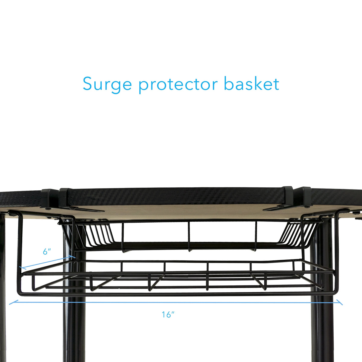 Black Gaming Desk P3728