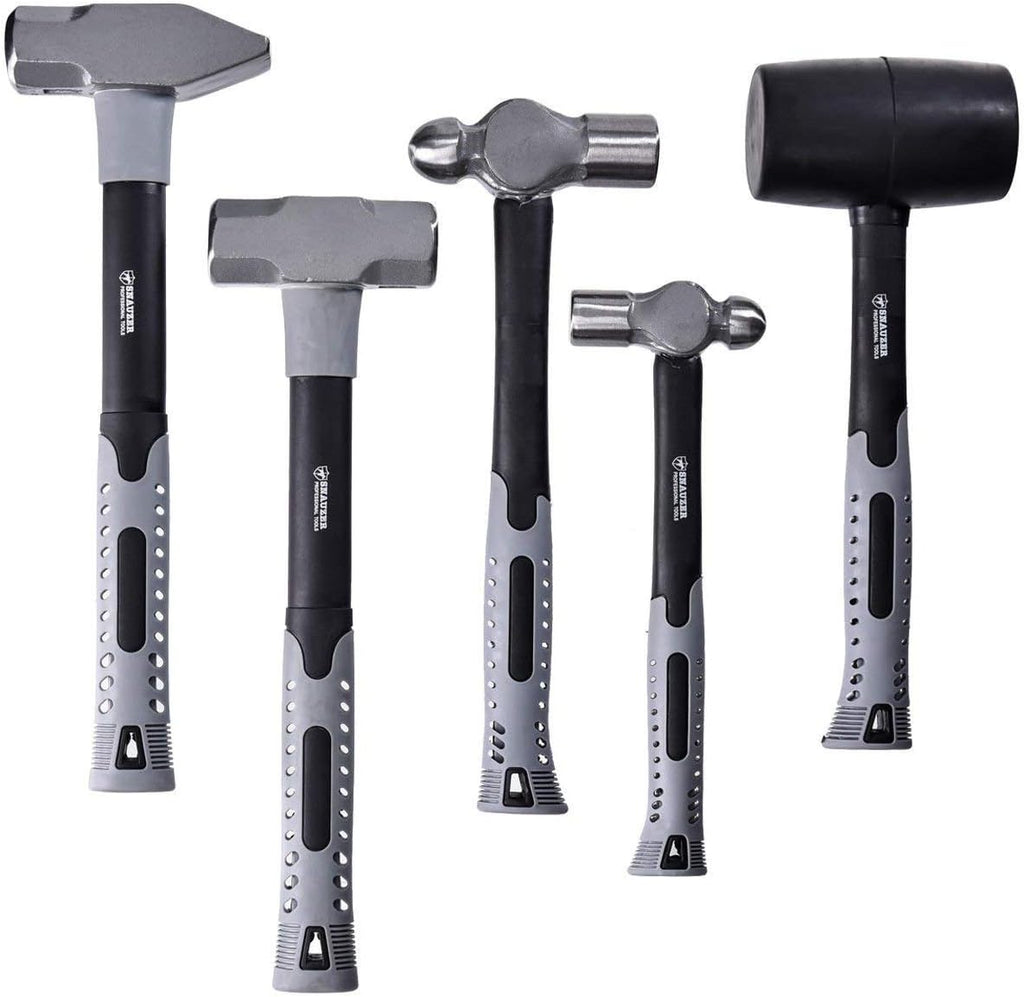 5-Piece Hammer Set with Non-slip Handle T761