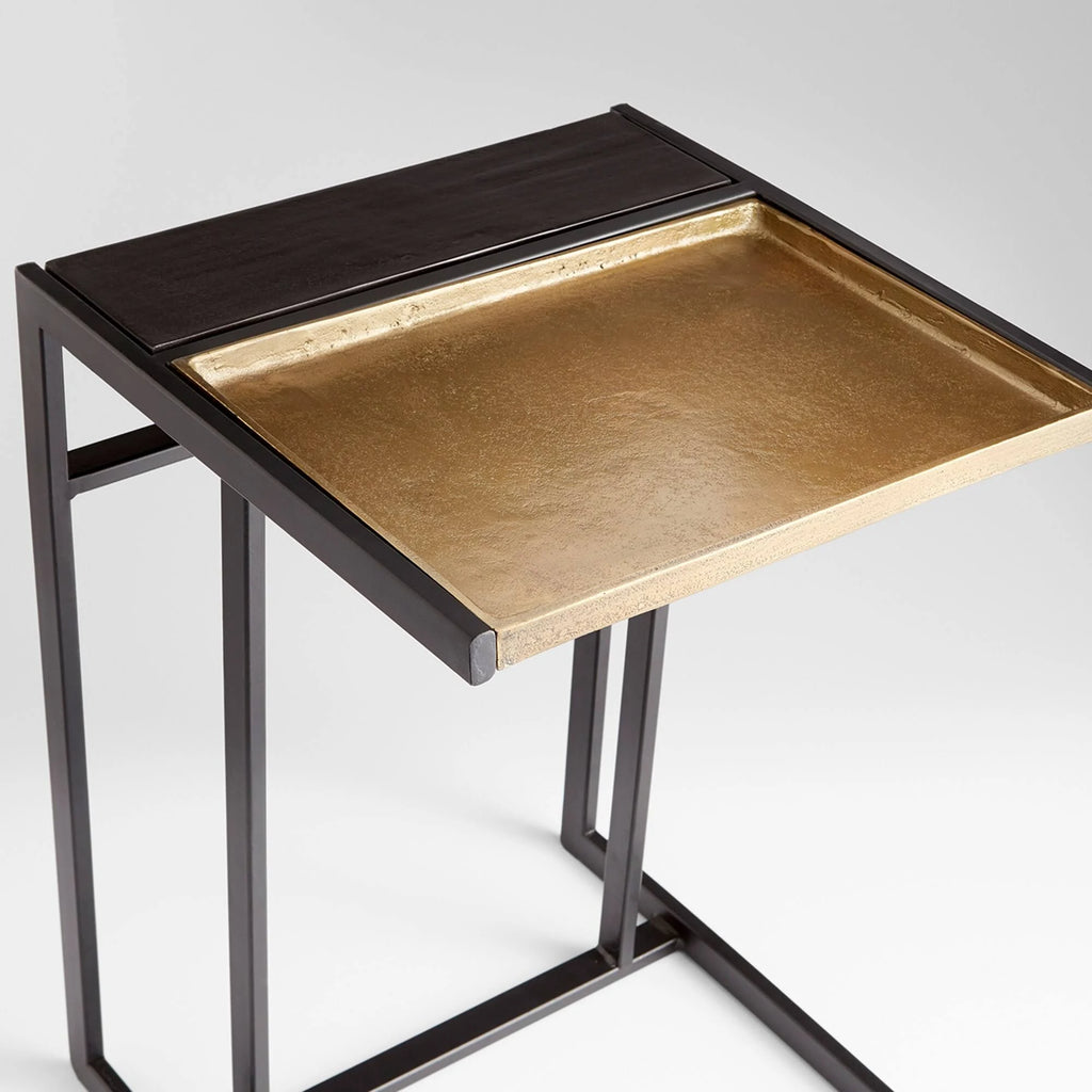 Bronze and Brass End Table F568621