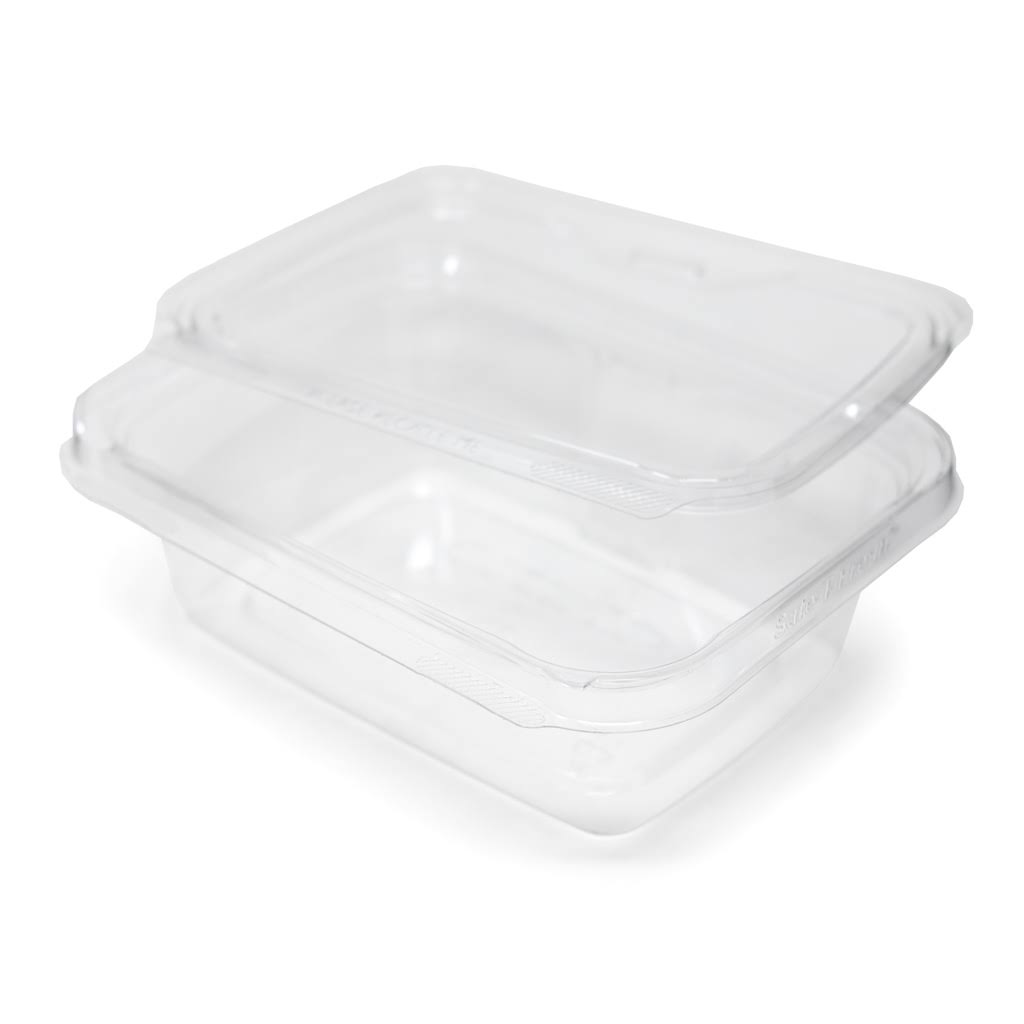 200 Pack To-Go Food Container with Tear Strip Lock K1798