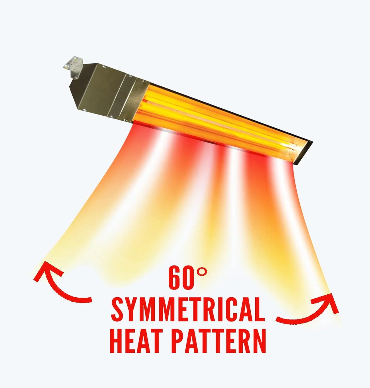 Wall Mounted Ceiling Mounted Heater 6 kW Stainless Steel O221