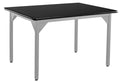 Grey Steel Science Lab Table with High Pressure Laminate Top X2169