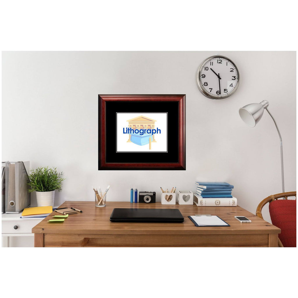 Michigan State University Alumni Chapel Academic Framed Lithograph I33223