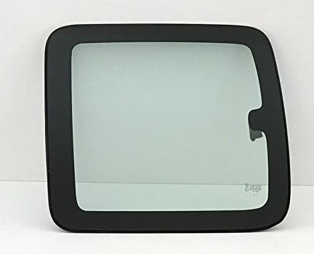 Left Side Rear Quarter Window Glass With Frame & Latch for Chevrolet Silverado Pickup 2 Door Extended Cab 1999-2006 O803