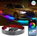 250 LEDs 16 Million Colors Waterproof Car Underglow Lights Pack of 2 H426325