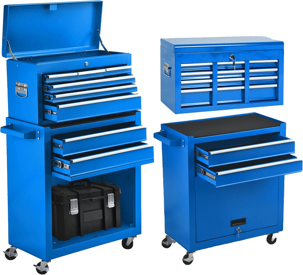 8-Drawer Rolling Tool Chest with Lock S9681