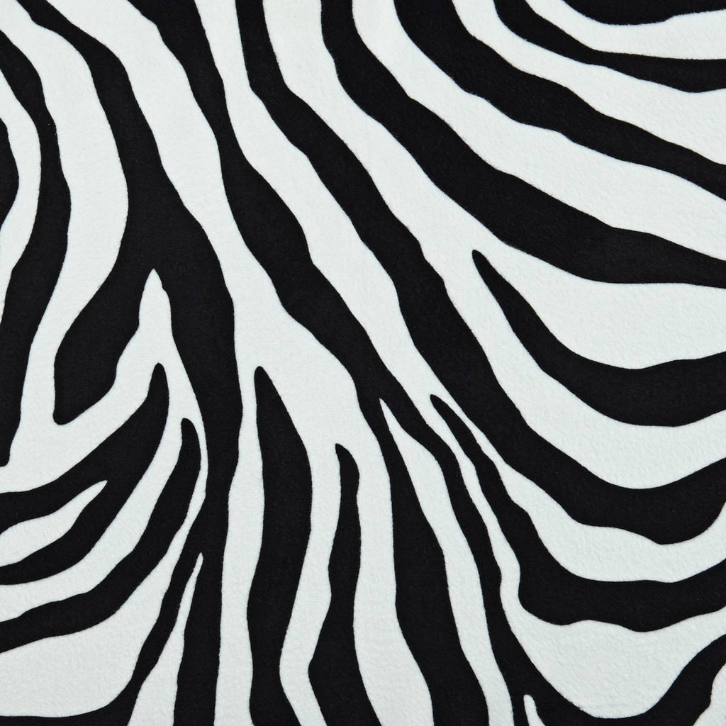 Zambia Zebra Print Accent Chair with Velvet Fabric O23735