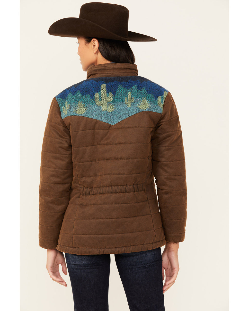 Brown X-Large Puffer Jacket F445